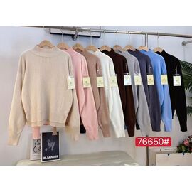 Фотография Свитер женский 76650 mix р.46-50 "Katty" недорого оптом от прямого поставщика