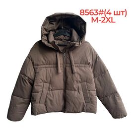 Фотография Куртка женская зимняя 8563-1 brown р.M-2XL "Katty" недорого оптом от прямого поставщика