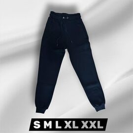 Фотография Штаны спортивные мужские утеплённые 6701 black р.S-2XL "ROLADA" недорого оптом от прямого поставщика