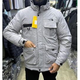 Фотография Куртка мужская зимняя 7025-1-1 l.grey р.L-4XL "MACCALI" недорого оптом от прямого поставщика