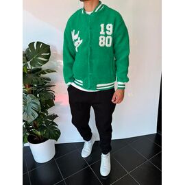 Фотография Кофта мужская 2312 green р.S-XL "i8denim" недорого оптом от прямого поставщика