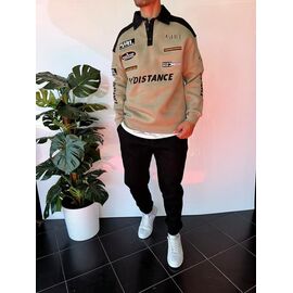 Фотография Свитер мужской 2344 beige р.S-XL "i8denim" недорого оптом от прямого поставщика