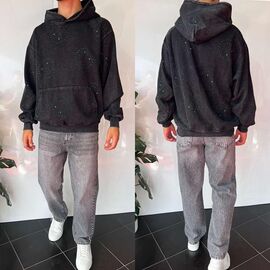 Фотография Худи мужской 2365 black р.S-XL "i8denim" недорого оптом от прямого поставщика