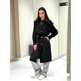 Фотография Пальто женское TB123 black р.S-L "i8denim Women" недорого оптом от прямого поставщика