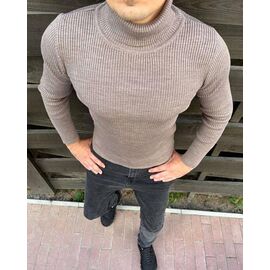 Фотография Гольф мужской 56664 beige р.M-2XL "TURHAN" недорого оптом от прямого поставщика