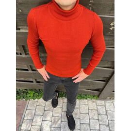 Фотография Гольф мужской 56666 orange р.M-2XL "TURHAN" недорого оптом от прямого поставщика