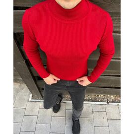 Фотография Гольф мужской 56677 red р.M-2XL "TURHAN" недорого оптом от прямого поставщика