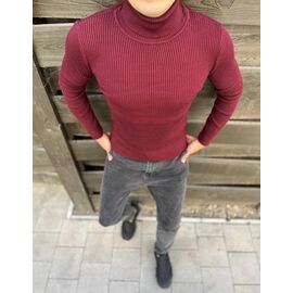 Фотография Гольф мужской 56679 terracot р.M-2XL "TURHAN" недорого оптом от прямого поставщика