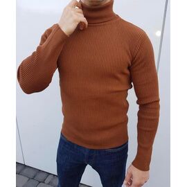 Фотография Гольф мужской 56684 brown р.M-2XL "TURHAN" недорого оптом от прямого поставщика