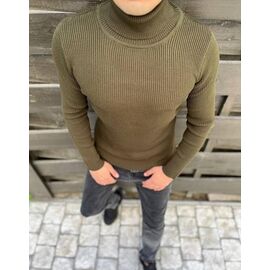 Фотография Гольф мужской 56685 khaki р.M-2XL "TURHAN" недорого оптом от прямого поставщика