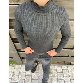 Фотография Гольф мужской 56687 d.grey р.M-2XL "TURHAN" недорого оптом от прямого поставщика