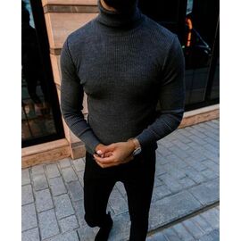 Фотография Гольф мужской 56690 d.grey р.M-2XL "TURHAN" недорого оптом от прямого поставщика