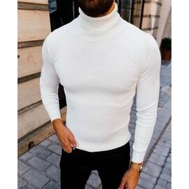 Фотография Гольф мужской 56692 white р.M-2XL "TURHAN" недорого оптом от прямого поставщика