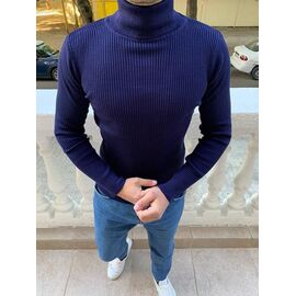 Гольф чоловічий 56696 navy р.M-2XL "TURHAN" недорого оптом від прямого постачальника