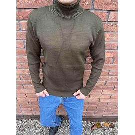 Светр чоловічий 56704 khaki р.L-2XL "TURHAN" недорого оптом від прямого постачальника