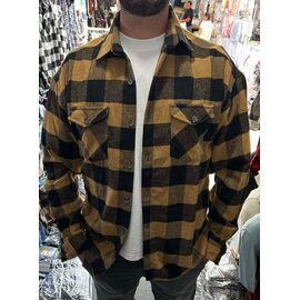 Сорочка чоловіча тепла 56717 beige р.M-2XL "TURHAN" недорого оптом від прямого постачальника