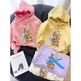 Батник дитячий теплий на дівчинку FN71 yellow р.4-7 "Фунтик" недорого оптом від прямого постачальника