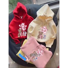 Батник дитячий теплий на дівчинку FN73 red р.4-7 "Фунтик" недорого оптом від прямого постачальника