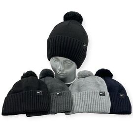 Фотография Шапка подростковая тёплая CN1472 mix р.52-60 "SELFI" недорого оптом от прямого поставщика