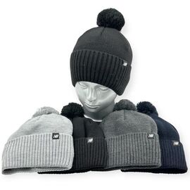 Фотография Шапка подростковая тёплая CN1474 mix р.52-60 "SELFI" недорого оптом от прямого поставщика