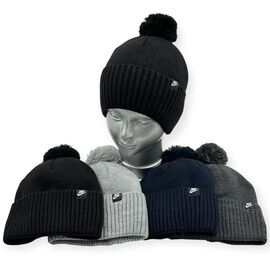 Фотография Шапка подростковая тёплая CN1476 mix р.52-60 "SELFI" недорого оптом от прямого поставщика