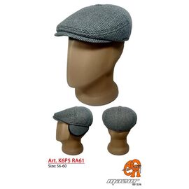 Кепка чоловіча RA61 grey р.56-60 "SELFI" недорого оптом від прямого постачальника