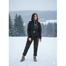 Фотография Костюм спортивный женский NW731 black р.S-XL "Newe" недорого оптом от прямого поставщика