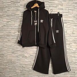 Фотография Костюм спортивный женский 7003 black р.S-L "Newe" недорого оптом от прямого поставщика