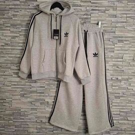 Фотография Костюм спортивный женский 7003-1 grey р.XL-3XL "Newe" недорого оптом от прямого поставщика