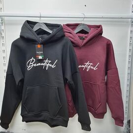 Худі жіноче 31 black р.46-48 "Newe" недорого оптом від прямого постачальника