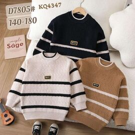 Фотография Свитер детский на девочку 7805 camel р.140-180 "Baykush" недорого оптом от прямого поставщика