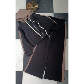 Фотография Костюм детский спортивный тёплый на девочку B600 black р.134-158 "Baykush" недорого оптом от прямого поставщика