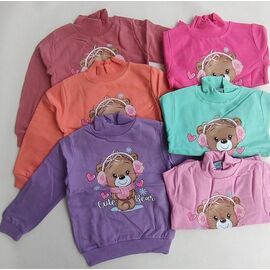 Фотография Гольф детский на девочку B642 orange р.2-5 "Baykush" недорого оптом от прямого поставщика