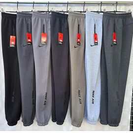 Фотография Штаны спортивные мужские утеплённые S1379 d.grey р.S-3XL "Shon" недорого оптом от прямого поставщика