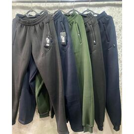 Фотография Штаны спортивные мужские утеплённые S1406 d.grey р.46-56 "Shon" недорого оптом от прямого поставщика