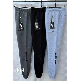 Фотография Штаны спортивные мужские утеплённые S1477 grey р.S-3XL "Shon" недорого оптом от прямого поставщика