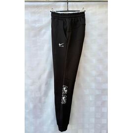 Фотография Штаны спортивные мужские утеплённые S1503 black р.S-3XL "Shon" недорого оптом от прямого поставщика