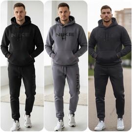 Костюм спортивний чоловічий S1595 black р.48-54 "Shon" недорого оптом від прямого постачальника