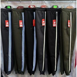 Штани спортивні чоловічі утеплені S1607 khaki р.46-56 "Shon" недорого оптом від прямого постачальника