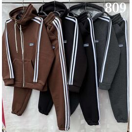 Фотография Костюм спортивный мужской S1634 brown р.46-54 "Shon" недорого оптом от прямого поставщика