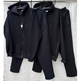 Фотография Костюм спортивный мужской S1641 black р.56-64 "Shon" недорого оптом от прямого поставщика