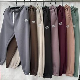 Штани спортивні жіночі теплі S1672 peach р.54-62 "Shon" недорого оптом від прямого постачальника