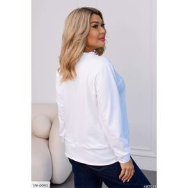 Фотография Женский кофточка двунитка большого размера р.46-48;50-52;54-56;58-60 (3цв) "VLADA" купить недорого от прямого поставщика