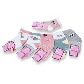 Шкарпетки дитячі теплі на дівчинку H2003 mix р.12-18 "Jelzin" недорого оптом від прямого постачальника