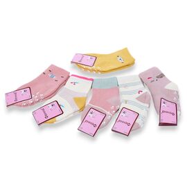 Шкарпетки дитячі теплі на дівчинку H2003-1 mix р.12-18 "Jelzin" недорого оптом від прямого постачальника