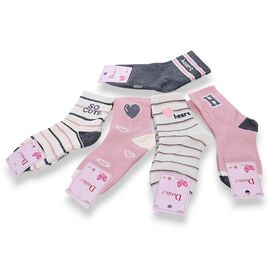 Шкарпетки дитячі теплі на дівчинку H4047 mix р.9-11 "Jelzin" недорого оптом від прямого постачальника