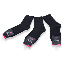 Шкарпетки підліткові H6024 black р.36-40 "Jelzin" недорого оптом від прямого постачальника