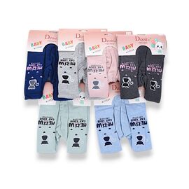 Колготи дитячі теплі на дівчинку H9008-2 mix р.6-12 "Jelzin" недорого оптом від прямого постачальника