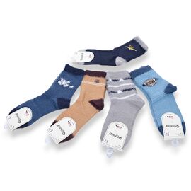 Шкарпетки дитячі теплі унісекс TC102-5 mix р.5-7 "Jelzin" недорого оптом від прямого постачальника