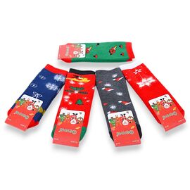 Фотография Носки детские тёплые унисекс TC4010 mix р.25-30 "Jelzin" недорого оптом от прямого поставщика